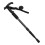 Telescopic Walking Stick - Adjustable Black Alloy 14