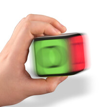 Fidget Spinner Cube 1x1 Speed Cube Black Stickerless Puzzle Toy with Smooth Fast Rotation