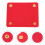 Maniglia Borsa Rosso PU Mano Materiale Resistente 11