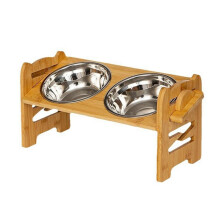 Adjustable Pet Bowl Stand Feeding Stand Cat Bowl Stand Pet Food Stand Dog Food Bowl for Small Dogs and Cats