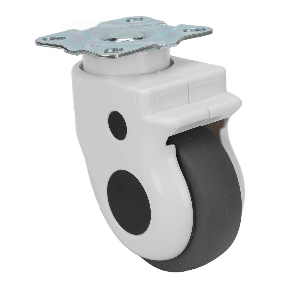 Heavy Duty Rubber Swivel Caster 75Mm, 50Kg Capacity, 360 Rotating 3721388745020