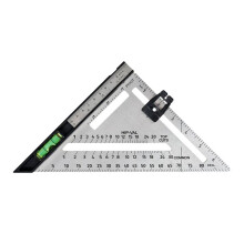 Escuadra Combinada para CarpinteríA, Escuadra Combinada de Metal en Pulgadas/MéTrico, Escuadra de Medida Precisa para CarpinteríA