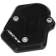 Motor Kickstand Fuß Seiten StäNder VerläNgerungs Kissen StüTz Platte für F900XR F900 XR F 900XR 2020 (Schwarz)