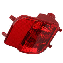 Rear Fog Lamp Shell Right Bumper Cover for Peugeot 3008 2016-2023 Red