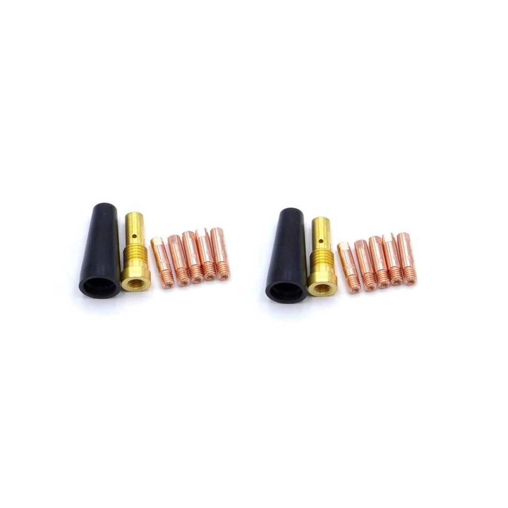 14Pcs Gasless Nozzle Tips For Fc90 Flux-Cored Wire Feed K3493-1 Fc90 Mig Welding Torch Welding 0.9Mm Tip 6033395718889