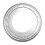 12 Inch Round Shape Galvanized Turntable Rotating Swivel Plate Kitchen & Display Table Hardware 1