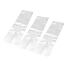 50Pcs PVC Mushroom Spawn Grow Bag Substrate Clear Bags High Temp Pre-Sealable