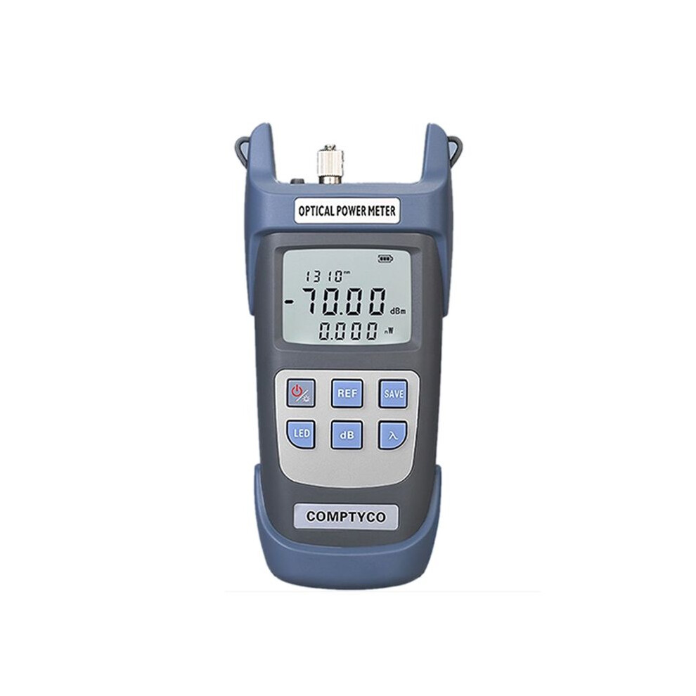 Comptyco Handheld Optical Power Meter Optical Fiber Tester Optical Attenuation Test With Fc/Sc Adapter(Opm -70 -+10Dbm) 6033467117824
