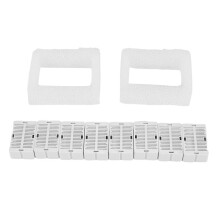 10Pcs Cat Water Fountain Replacement Filters, for Ceramic Pet Drinking Fountain Stainless Steel Pet Water Fountain