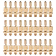 30Pcs 1/8 Inch DN6 Brass Gushing Spray Water Fountain Nozzles Universal Water Curtain Nozzle