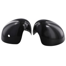 Real Carbon Fiber Rear View Mirror Decorative Caps for F55 F56 F57 2015-2019 RHD Outside Side View Mirror Cover