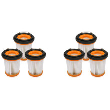 6X Replacement Filter for ION W1,Cordless Fabric Filter,Handheld Vacuum Filter,for W1 WV200 WV201 WV205 Parts