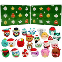 24 Days Christmas Countdown Calendar Figures Toys Xmas Countdown Calendar Stocking Stuffers Party Favor Gift