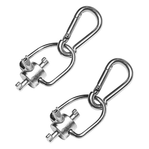 HVAC Tools Locking Cap Keys 2-Pack for R22 and 410A Refrigerants,Multi-Function Triple Key Tool for Vacuum Caps HVAC Key