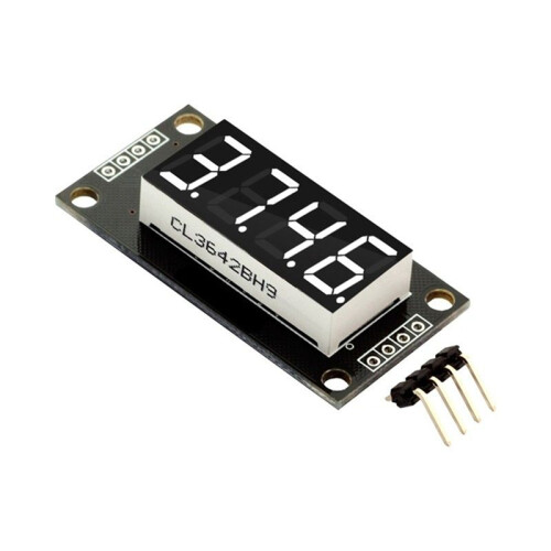 0.36Inch 4-Digit Digital Display Tube Decimal 7 Segments TM1637 Driver LED Module Board for  White