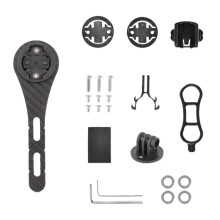 Ultralight Carbon Fiber Road Bicycle Computer Mount Universal Mount Cycling Light Holder Bike Accessories
