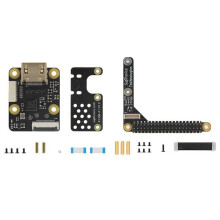 X1300 -Compatible to CSI-2 Module with I2S Audio Accessory Board Supports 1080P@60fp I2S Audio for Raspberry Pi 5