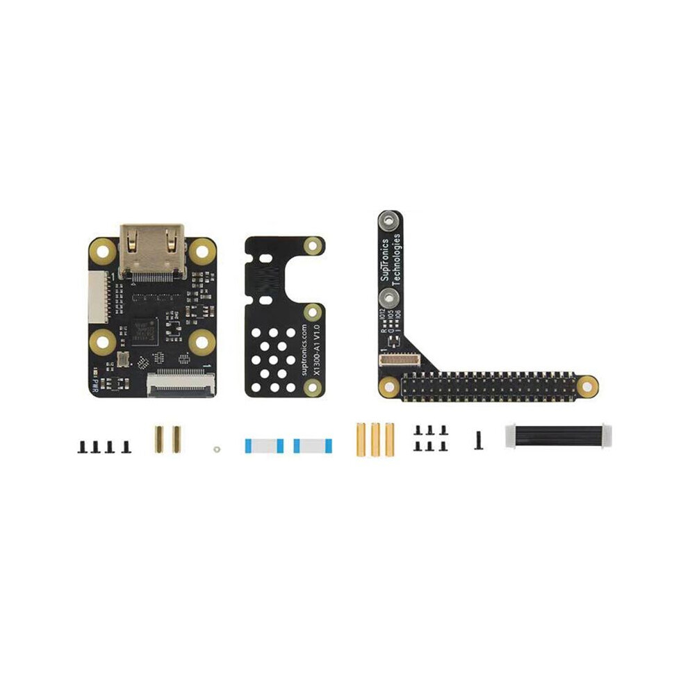 X1300 -Compatible To Csi-2 Module With I2s Audio Accessory Board Supports 1080P@60Fp I2s Audio For Raspberry Pi 5 4713062046843