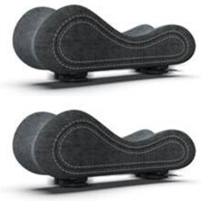 1 Pair Memory Cotton Chair Armrest Pads Computer Chair Armrest Cushion Relief Elbows Forearm Pressure Pad for Offiice