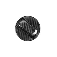 Real Hard Carbon Fiber Car Fuel Tank Cap Cover Trim for XC90 XC60 XC40 S80 S40 S60 S90 S60 V40 V70 S60L XC70