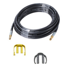 6M High Pressure Washer Sewer Drain Hose for   K3 Cleaning Nozzle Hose Pipe Cleaner with Clamp