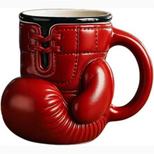 Boxing Glove Mug Sports Themed Coffee Cup Funny Drinkware Portable Kitchen Desktop Container Home Coffee Cup