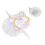 Angel Pet Costume M Abrasion-Resistant Polyester 1