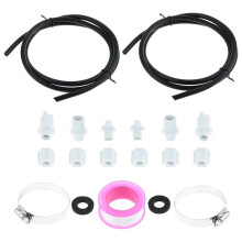 Offline Feeder Connection Kit with Saddle Clamp Chlorinator Feeder Hose Tubing Part for CL200 CL220 Offline Pool Feeder