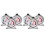 2X Refrigerator Freezer Thermometer Series Large Dial Thermometer Temperature Thermometer for Refrigerator Freezer 1