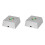 2X LED Stone Display Base Colorful Changing Light Crystal  Light Home Decoration Figurine Display Stand 1
