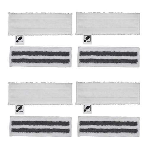 8 Pack Microfibre Floor Cloth Set Sanding Floor Cloth Set for  Easyfix Sc2 Sc3 Sc4 Sc5 Floor Nozzle 1