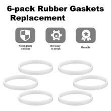 6pcs Sealing Ring Gaskets for  Auto-IQ Pro Extracto BL456-30 BL480 BL681A BL682 BL640