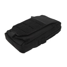 Waterproof Oxford Belt Waist Pouch for Phone, Wallet & Keys - Black