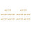 70PZ Foam Glitter Artificial Rose Decor, Oro 1