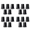20X EQ Rotary Knob Replacement Equalizer Potentiometer Fader Knobs Push Rod Cap, Knob Cap-F 1