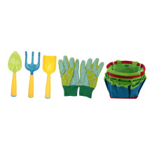 Gardening Tool Set with Gloves, Durable Iron Heads, Ergonomic Grip for Indoor and Outdoor Use
