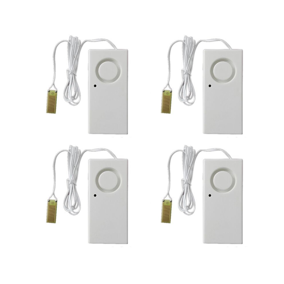 4X Home Alarm Water Leakage Spot Alarm Detector Independent Water Leak Sensor Detection 6031738699086