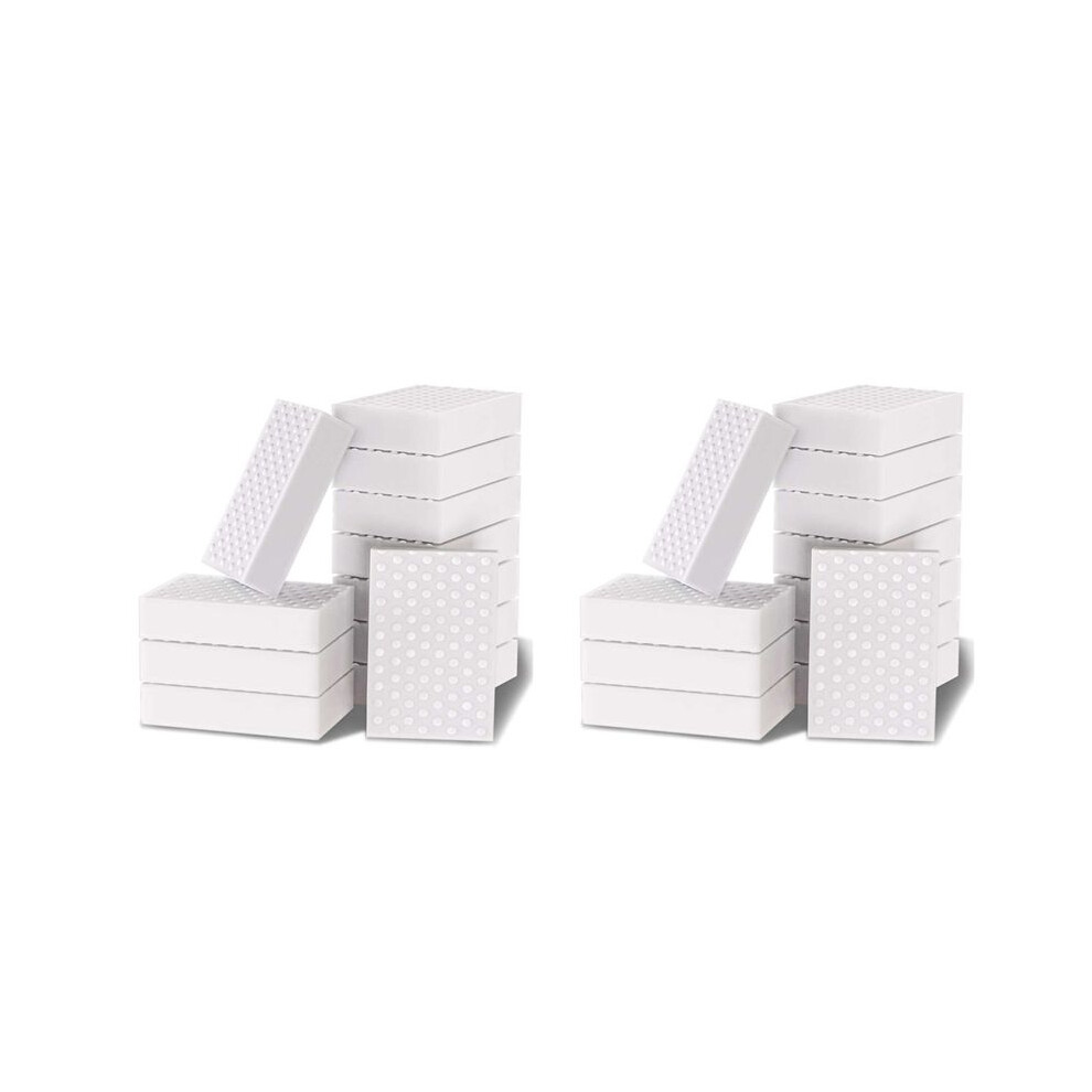 Semoic 72Pcs Magic Sponge High Density Compressed Cleaning Melamine Eraser Kitchen Bathroom Sofa Cleaning