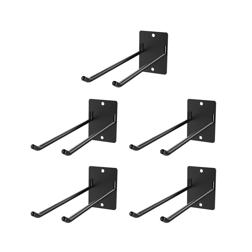 Heavy Duty Storage Organizer Steel Wall Mount For Garden Tools Shovel Rake Broom Organizer Wall Hook 5Pcs 6034096222576