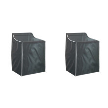 2X Washing Machine Cover for Top Load Machine,Washers Dryers Cover with Zipper Thickened Fabric