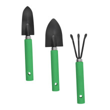 Mini Gardening Tool Set for Indoor Plants, 3Piece Stainless Steel Bonsai Kit with Ergonomic Grip and Soil Sensor