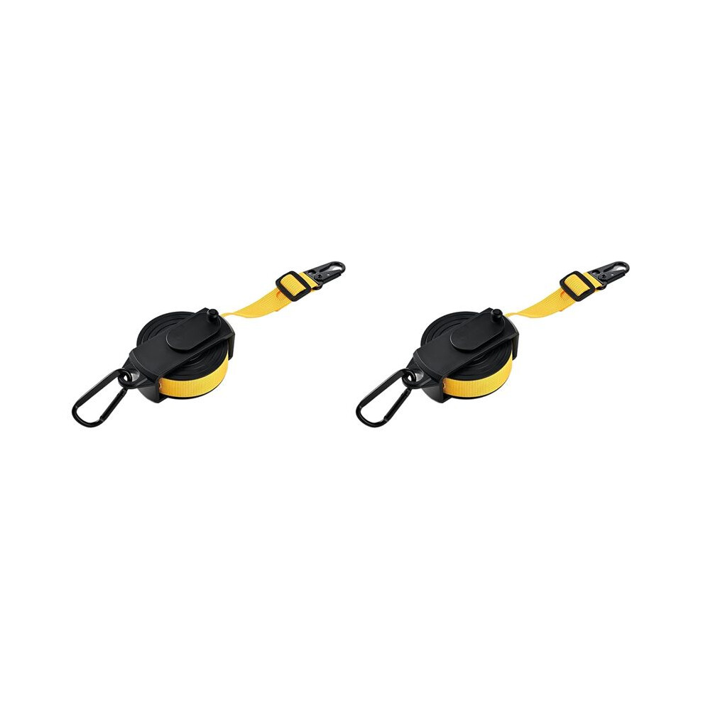 Photos - Tool Box 2X Retractable Clothesline 12 Feet Indoor Outdoor Heavy Duty 22LB Max Load, Travel Clothesline with 34 Hanging Holes