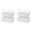 48 Pcs Small Bead Organizer Bead Case Storage Organizer Diamond Art Containers Accessory Storage with 2 Pcs Hinged Lid 1