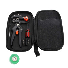 Professional Garden Grafting Tool Kit with Durable Steel Blades and Pruning Shears for Fruit Trees