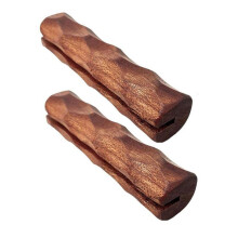Manejar de Madera para SartéN para Barbacoa, Antiescaldaduras, Resistente Al Calor, Agarre Aislado, Reemplazo para Parrilla de Salsa para Acampar Al