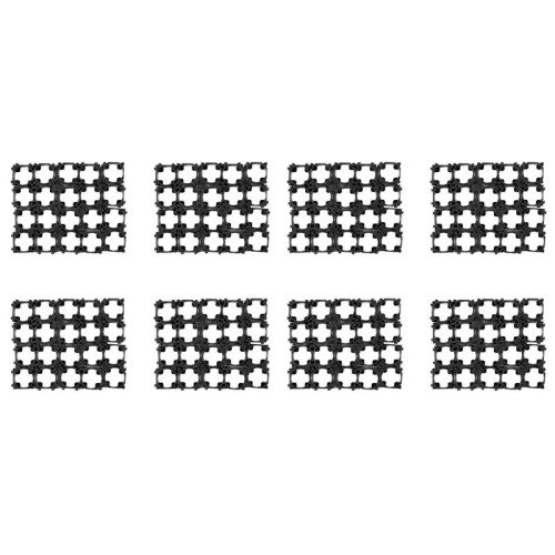 160 Pcs 18650 Lithium Cell Battery Holder Bracket for DIY Battery Pack