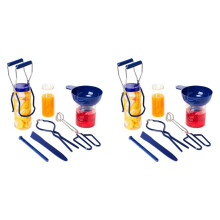 Einmachen Kit Einmachen Werkzeug Einmachen Zubehör 12 Stück, Einmachen Jar Lifter, Deckel Heber, Einmachen Zange zum Einmachen