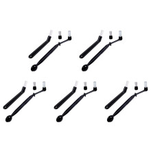 Coffee Machine Cleaning Brush Set, 15 Pieces Espresso Cleaner Brushes with Spoon Tool
