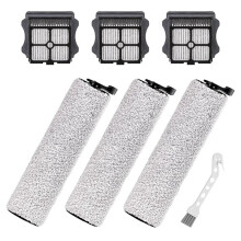 Kit de Rouleaux de Brosse et de Filtres de Remplacement pour Aspirateur Sec et Humide Sans Fil IFloor 3 et IFloor One S3