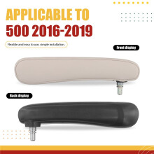 For 500 2016-2019 Inboard Armrest for 500 2016-2019 PU Leather Front Arm Rest Handle 6BV31KRLAA L